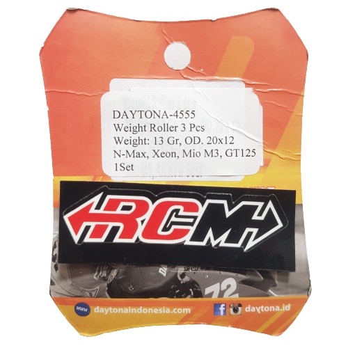 ROLLER ROLER 4555 ISI 3 NMAX N MAX N-MAX XEON MIO Z MIO M3 GT125 AEROX 155 ORI ORIGINAL DAYTONA 13GRAM 13 GRAM 13GR 13 GR