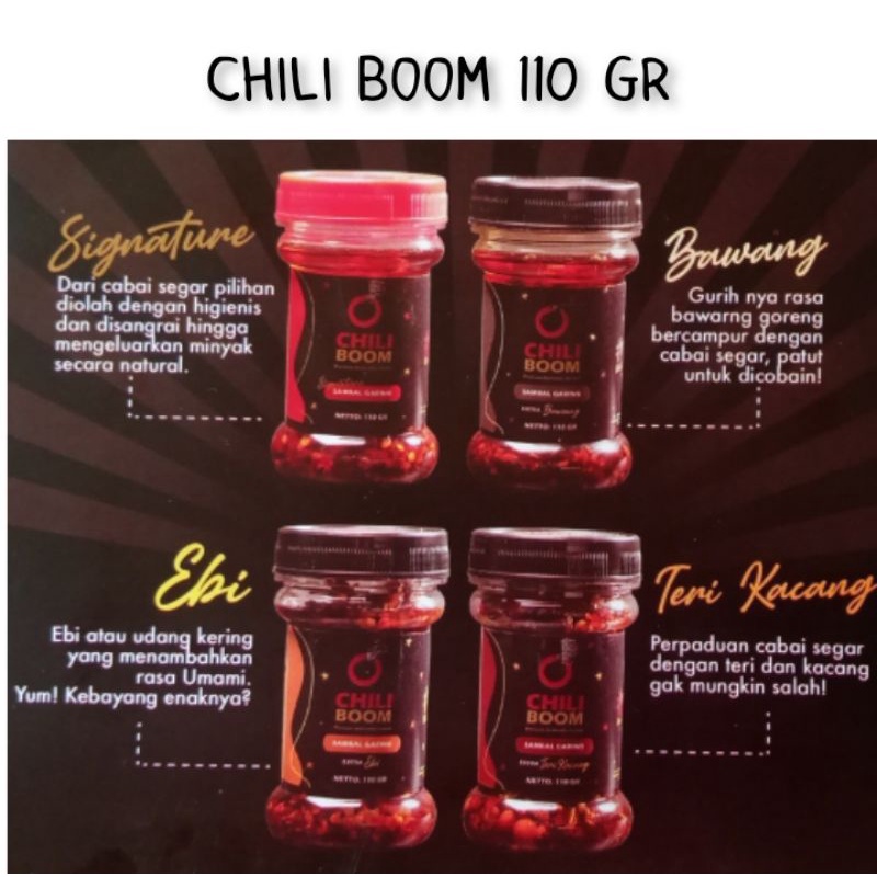 

Sambal Chili Boom 110gr