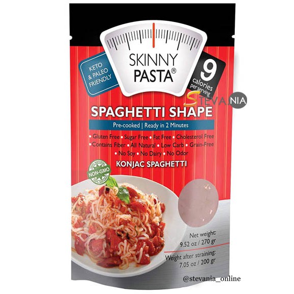 

Skinny Pasta Konjac Spaghetti Shape 9 Calories 200GR Original