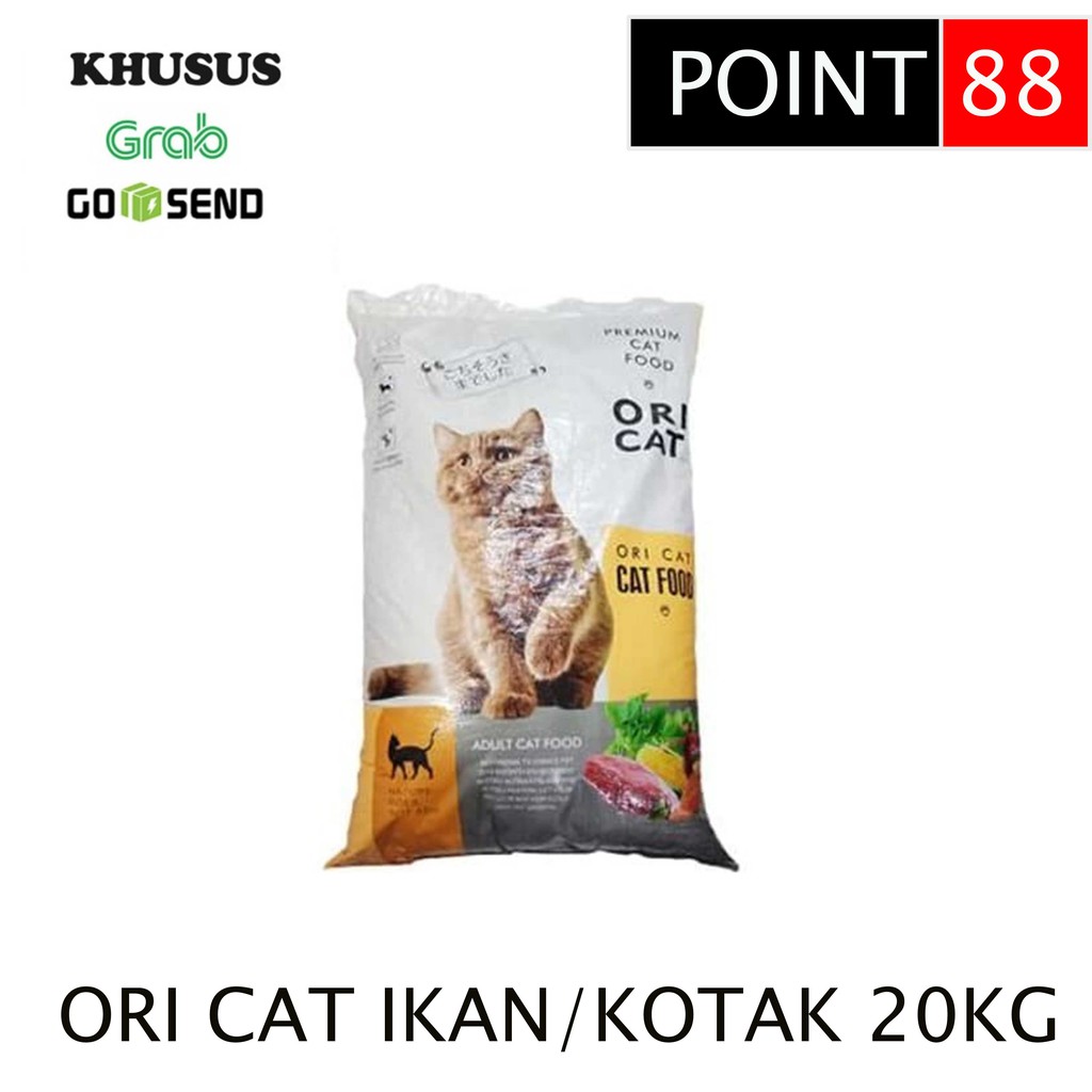 ORI CAT FreshPack Ikan/Kotak 20kg (Grab/Gosend)