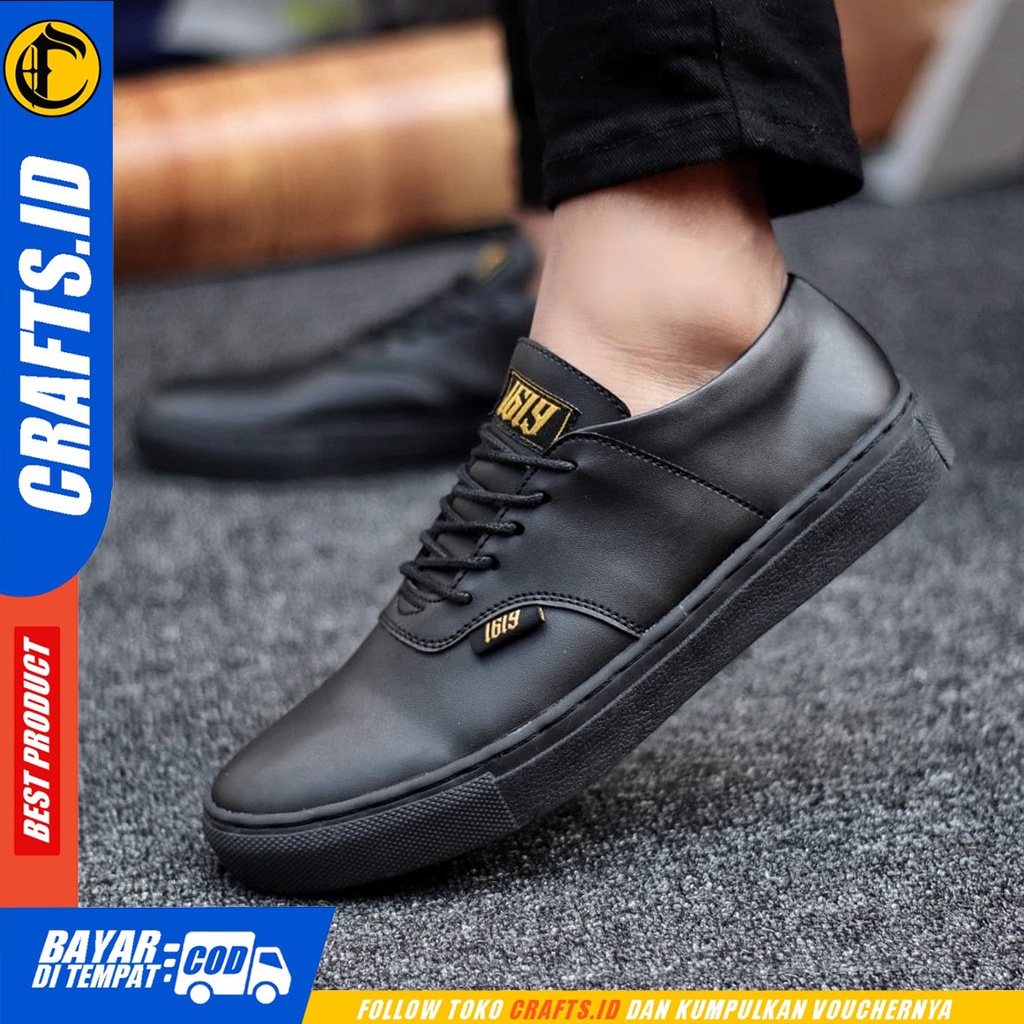 CRAFTS Snepol - Sepatu Pantofel Pria Formal