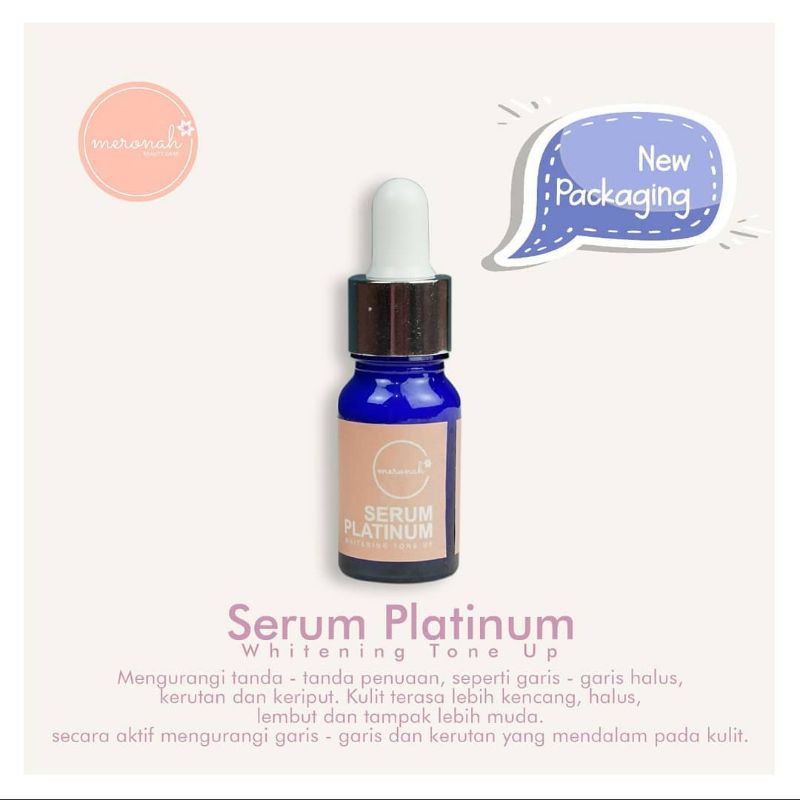 

Premium Meronah serum glowing plus
