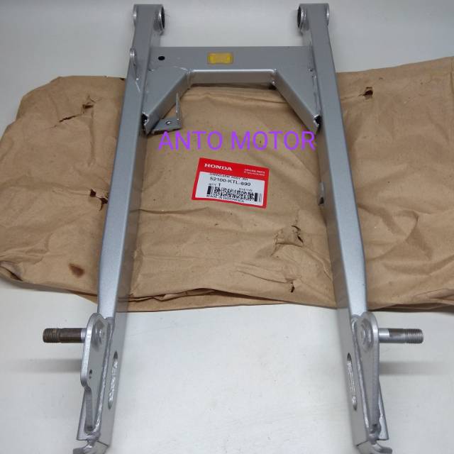 FORK/ SWING ARM + BOS SUPRA FIT NEW 2006 SILVER ASLI HONDA AHM