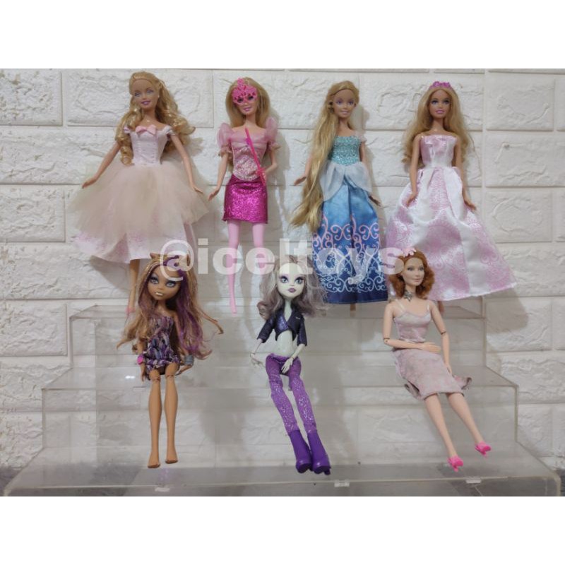 Barbie Preloved Barbie Princess Movie Monster High collector