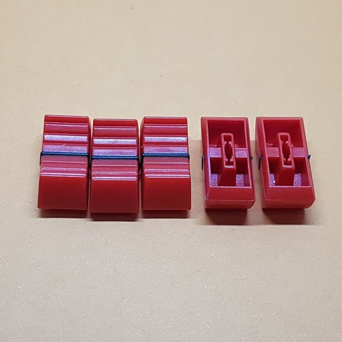 Knob Mixer Potensio Geser. Merah.