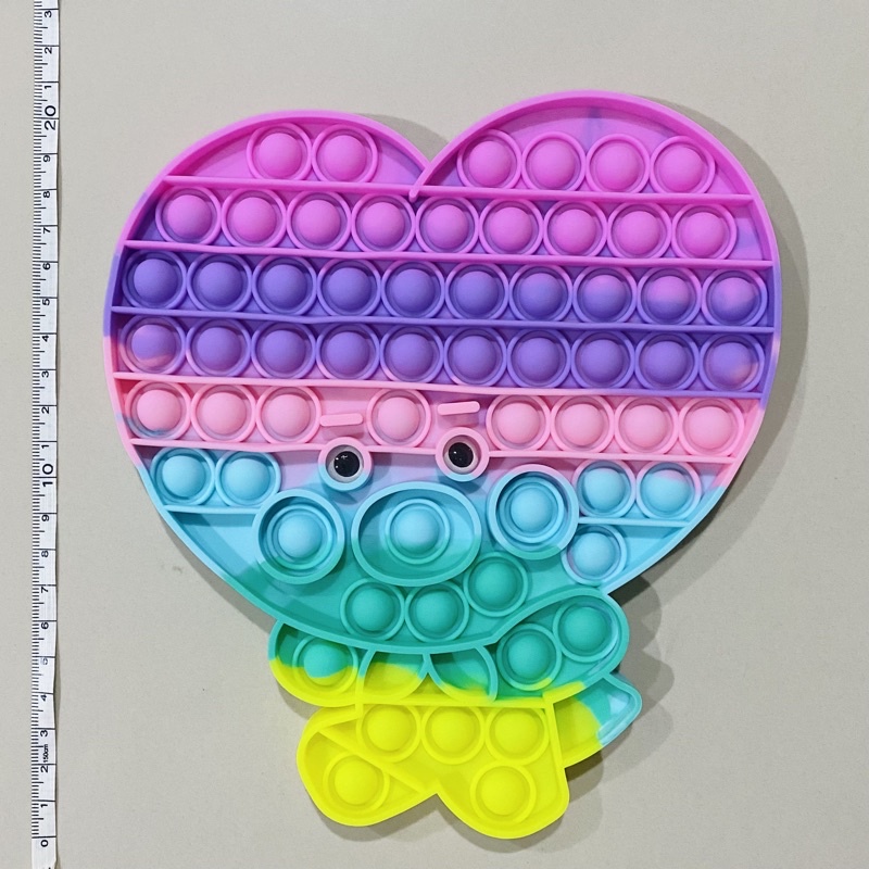 Pop It JUMBO Raksasa Mainan Anak Toys Dinosaurus Kupu Hello Kitty Unicorn-TATA