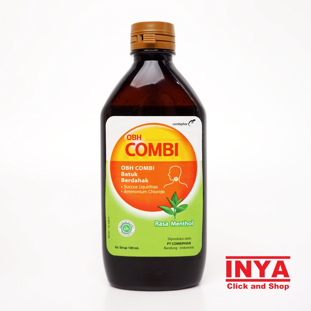 OBH COMBI BATUK BERDAHAK RASA MENTHOL 100ml - Obat Batuk