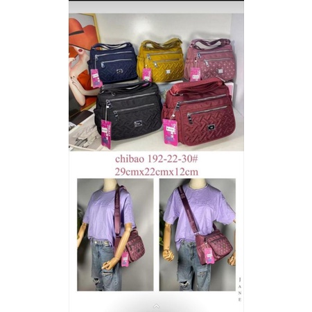 Tas Selempang Wanita Chibao 192-22 Kanvas