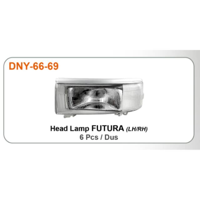 Head lamp/ lampu besar depan Suzuki Futura. IMPORT