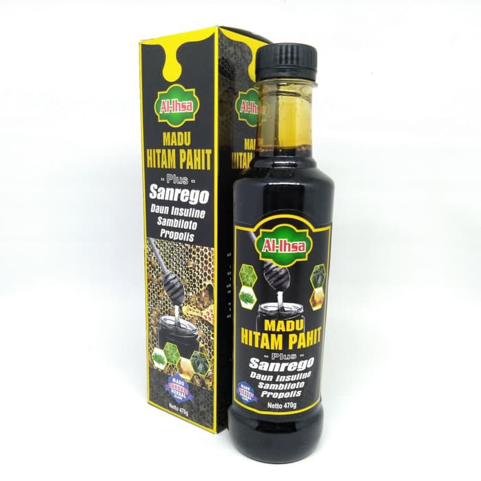 

Madu Hitam Pahit Plus Sanrego Al Ihsa