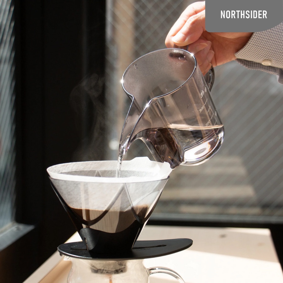 Hario V60 One Pour Plastic Dripper MUGEN VDMU-02-TB black Transparent