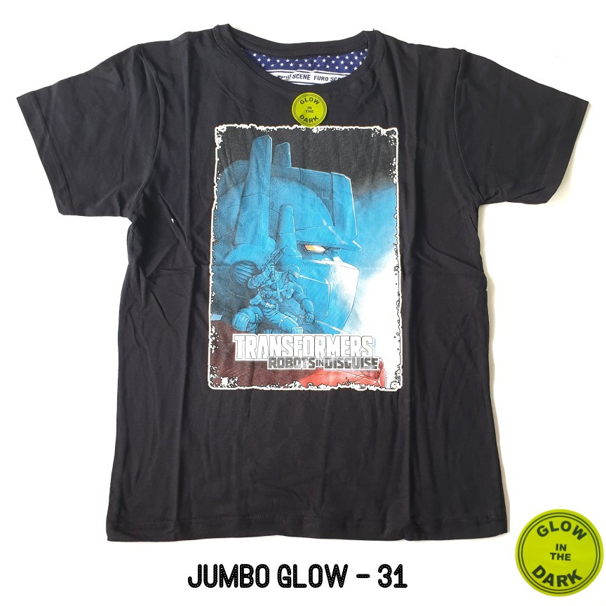 Furo Jumbo Glow In The Dark Kaos Anak Laki Superhero
