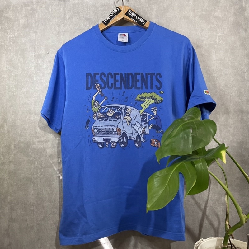 Vintage Descendents "van"blue shirt