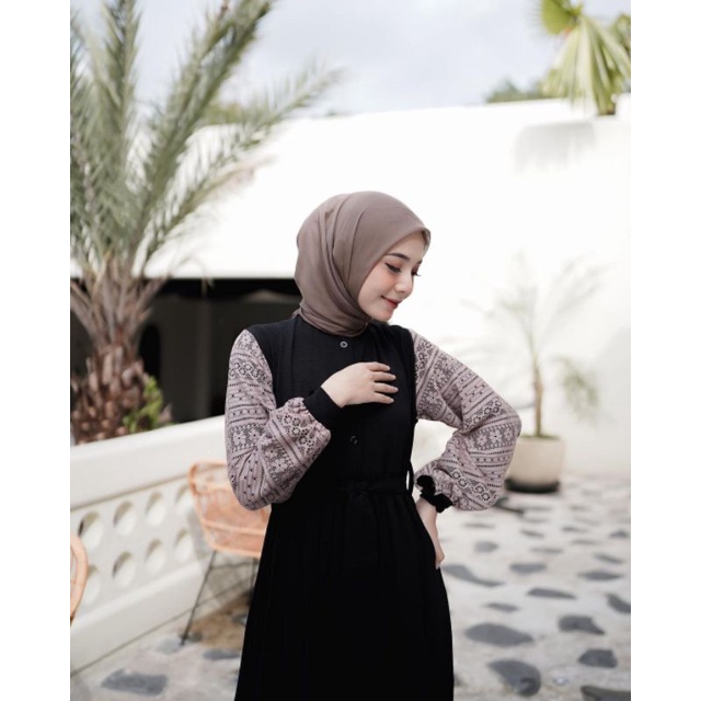 AZMA LONG DRESS - DRESS BRUKAT KONDANGAN WANITA REMAJA MUSLIM KEKINIAN - BAJU GAMIS HITAM WANITA TERBARU 2022 – GAMIS BRUKAT ANAK PEREMPUAN – DRESS KOREA – DRESS IMPORT – DRESS PESTA – DRESS BUSUI – DRES – PAKAIAN WANITA