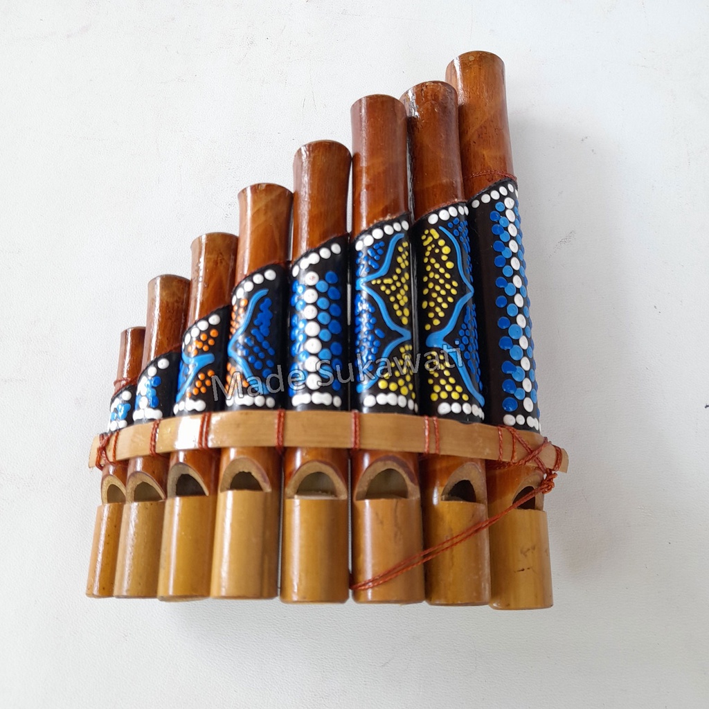 Alat Musik Tiup Harmonika Bambu