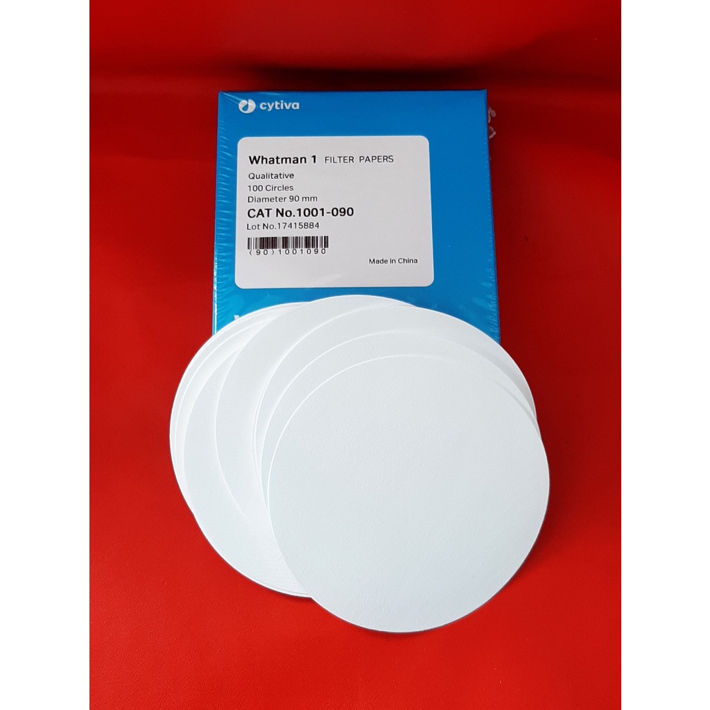 Jual Kertas Saring Whatman No. 1 Diameter 9 cm / Whatman Filter Paper 1