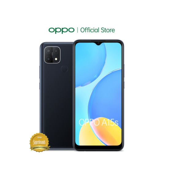 [Top Spender SBD YOU] OPPO A15S 4GB/64GB - Dynamite Black