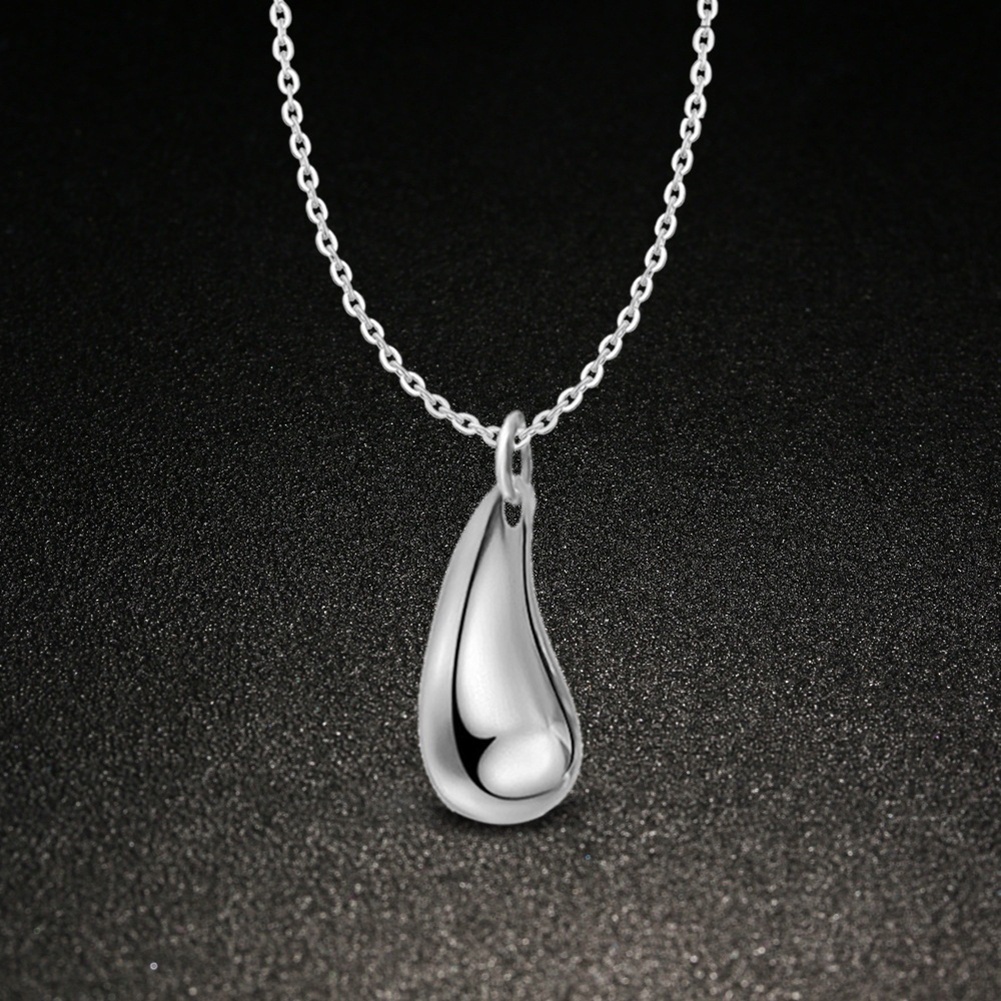 Hu Hu Hu Hu Hu Alat Bantu Pasang Kacamata♡ Set Perhiasan Cincin Kalung Gelang Dan Anting Model Waterdrop Bahan Alloy Untuk Wanita