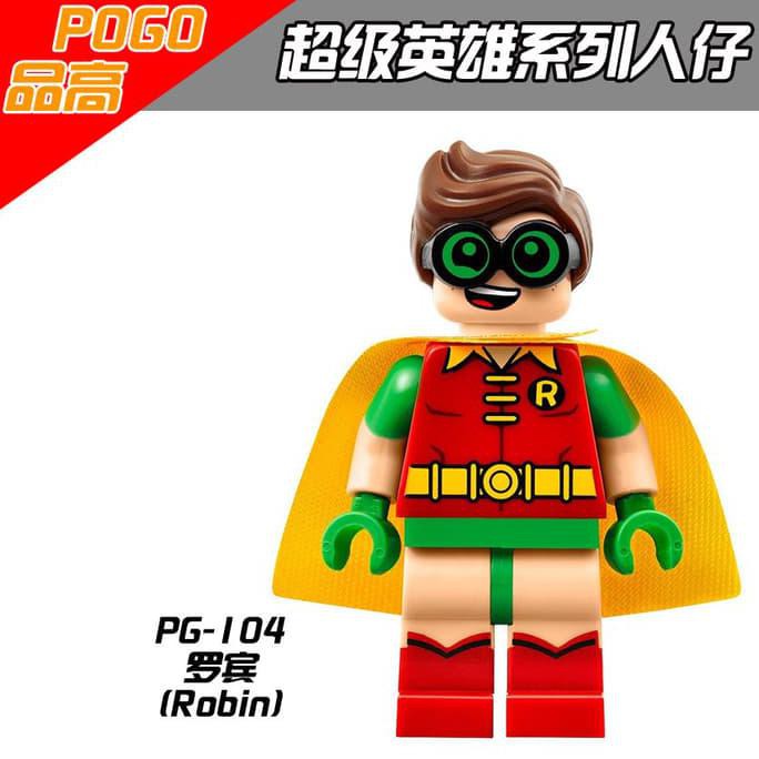 TOP ROBIN PG104 LEGO BATMAN MOVIE DC SUPER HEROES KW PG8032 , NOV@L ....