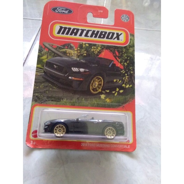 Matchbox 2018 Ford Mustang convertible