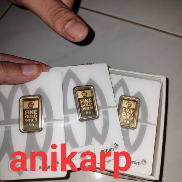 Antam 5gram certieyed 2020