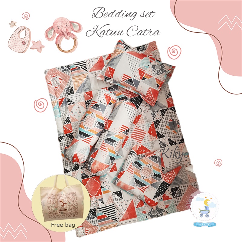 Bedding set baby patchwork / bedding baby / baby bedding / baby blanket / bedding set bayi / selimut bayi / bedcover bayi