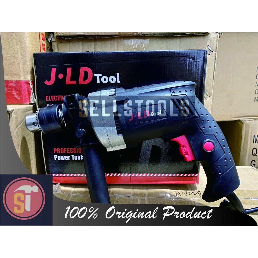 JLD BOR 13mm IMPACT HAMMER DRILL BOR 13MM BETON BESI KAYU BOR 13 MM BOR LISTRIK