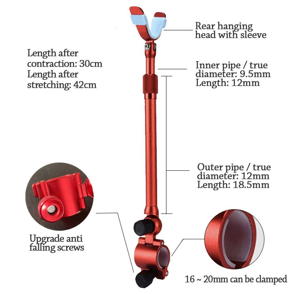 Preva Fishing Rod Holder Multifungsi Perpanjangan Adjustable Dudukan Pancing