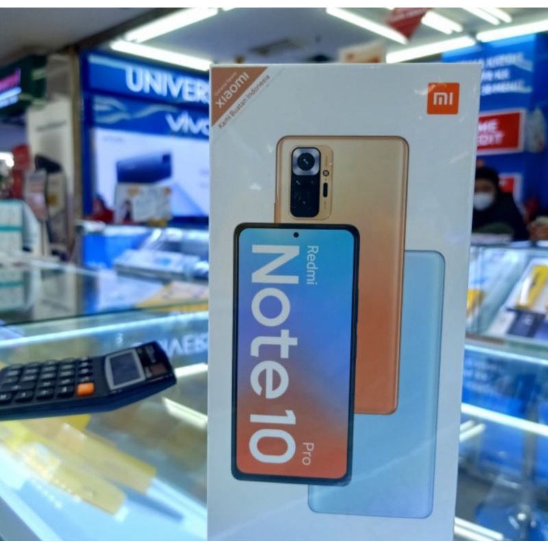 XIAOMI REDMI NOTE 10 PRO 6/64GB 6/128GB 8/128GB GARANSI RESMI TERMURAH