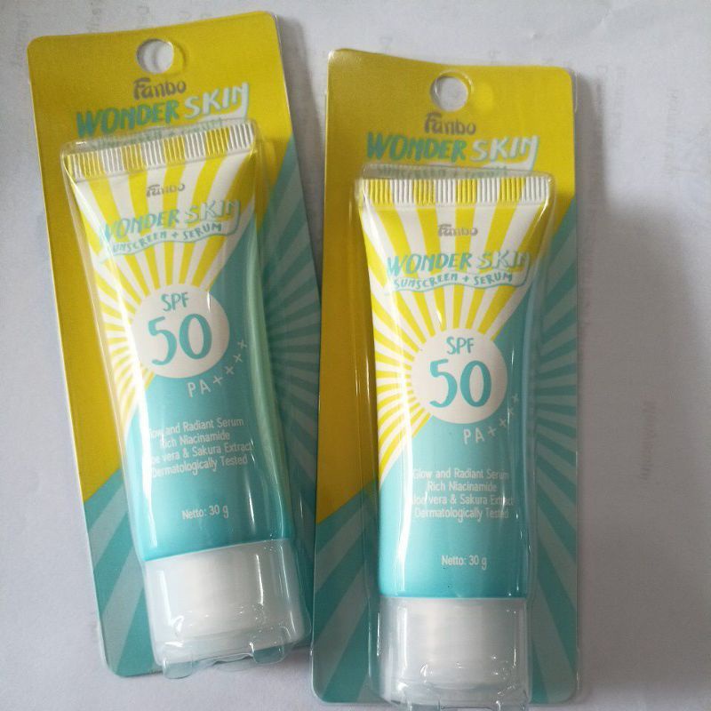 Fanbo Wonder Skin Sunscreen &amp; Serum