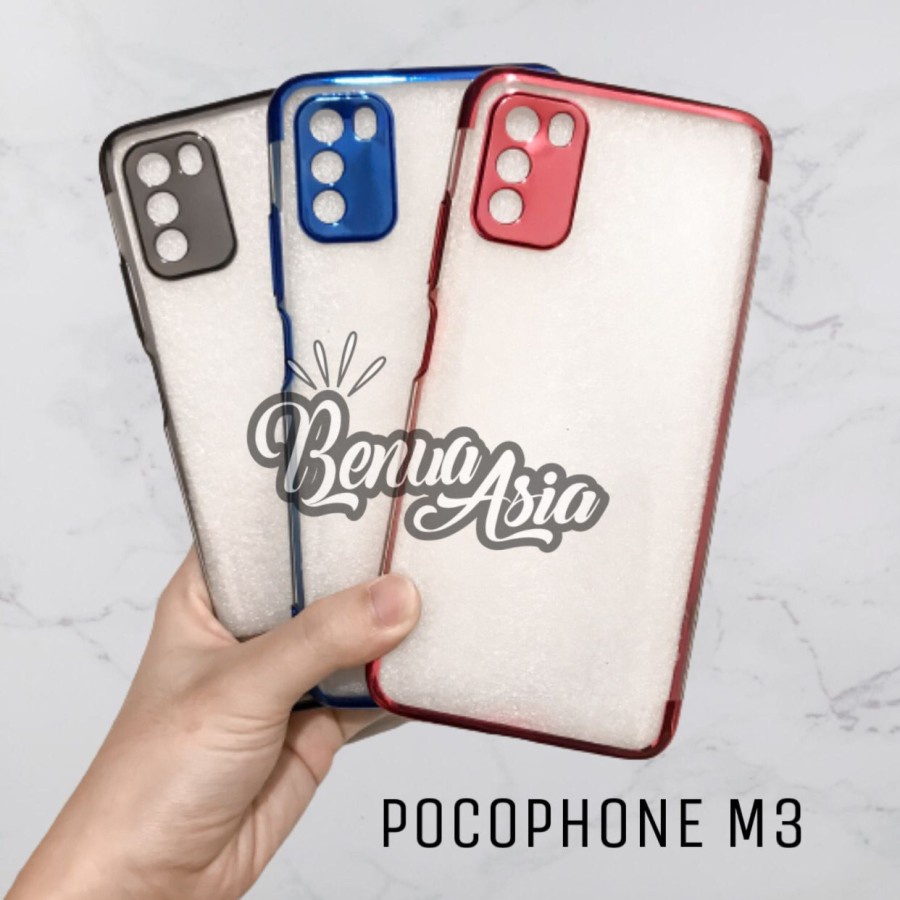 CASE PREMIUM SHINING CHROME XIAOMI POCOPHONE M3 - GA