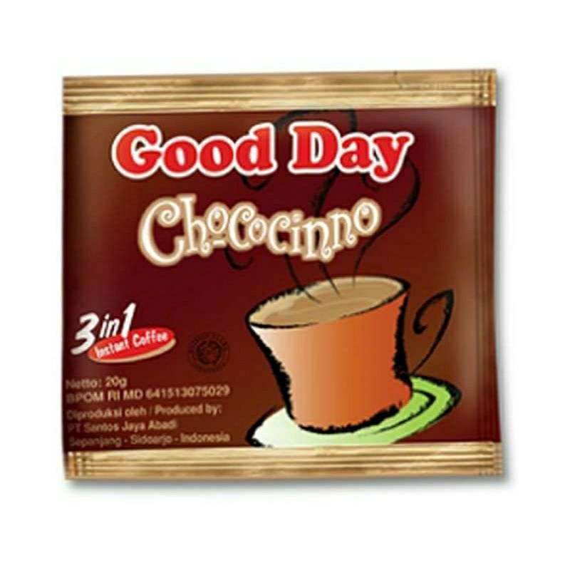 

{} Good day CHOCOCINNO isi 10 pcs