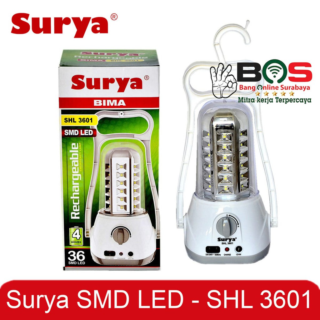 Jual Lampu Emergency Surya Bima Sd Shl Shl Led Lampu