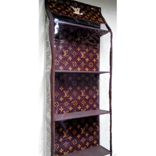 Rak tas gantung /lemari tas gantung