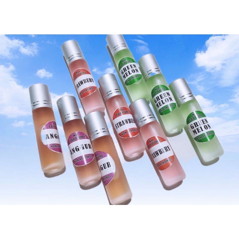 Parfume Non Alkohol | Anggur, Green Melon, Strawberry Azzara-NH