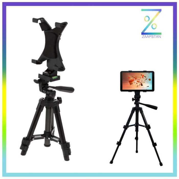 Universal Tablet Holder Mount 1/4 Screw Bracket Tripod - VTM4-ALX-1 -