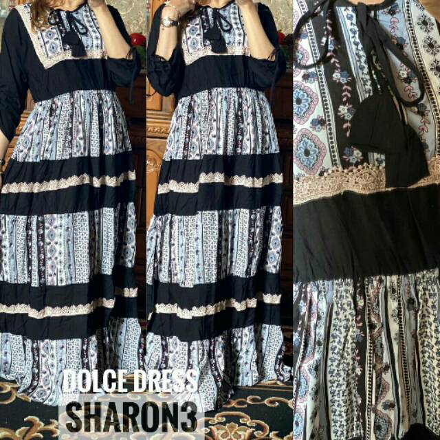 Daster Arab Sharon 3 Dolce Dress
