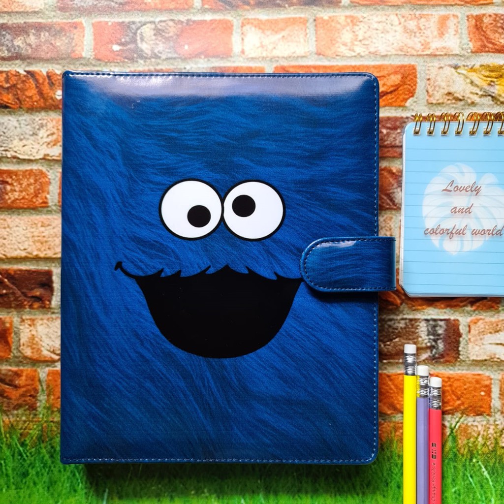 

BINDER PRINTING MOTIP ELMO BLUE A5 DAN B5