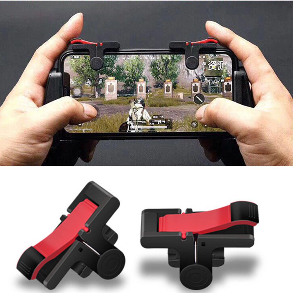 Quinton Tombol Trigger L1R1 Controller Game Pubg Untuk Iphone Android