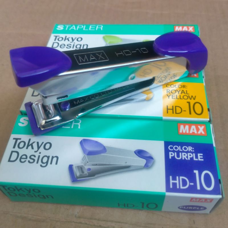 

STAPLER MAX TOKYO DESIGN HD 10 STAPLES GROSIR