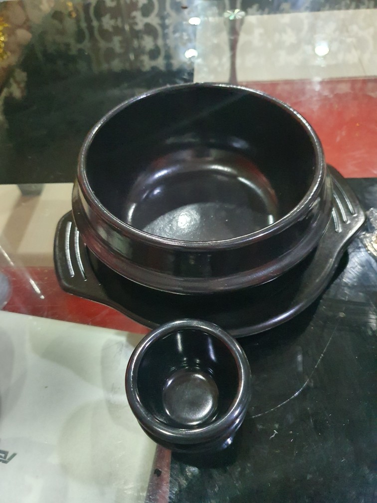 Tempat Saus Gochujang Ramekin Hitam 50ml