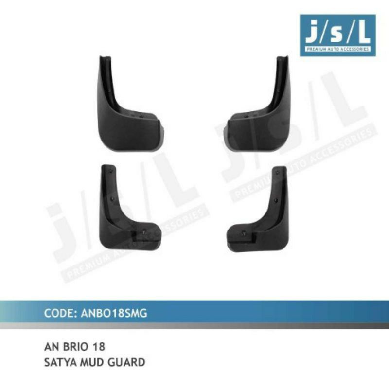 Mudguard Karpet pelindung Lumpur All New Brio 2018 Type Satya Mud Guard