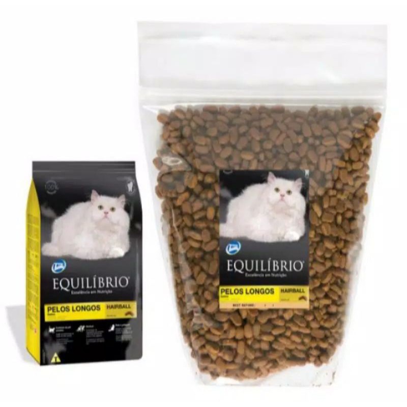 equilibro adult persian 500gr repack makanan kucing dry food