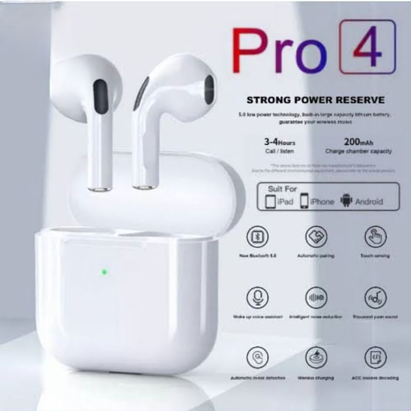 Headset Bluetooth TWS Pro 4