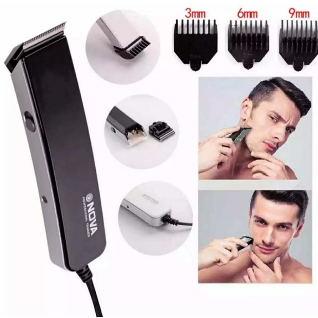 Alat Cukur Rambut NOVA NS 216 Professional Trimmer - Alat Cukur - Alat Cukur Rambut - Alat Cukur Rambut dan Jenggot