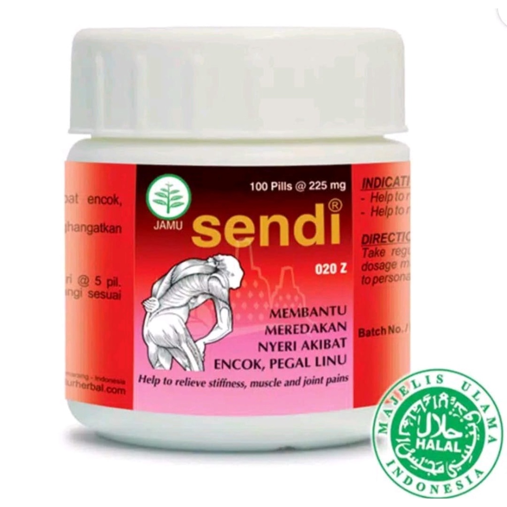 Herbal Suplemen Tulang &amp; Sendi Obat Sakit Syaraf Kejepit Urat Menyempit Nyeri Radang Punggung