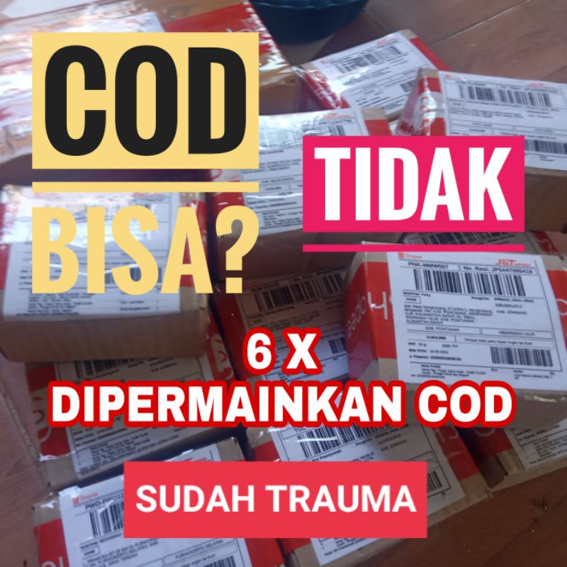 Bisa COD ? Tidak ! Kenapa? Alasannya ada di Deskripsi