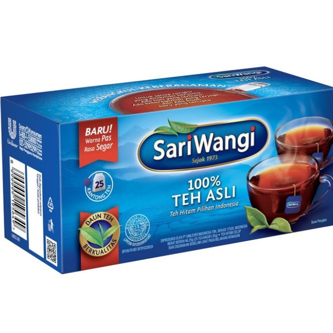 

Teh Sariwangi Teh Celup isi 25