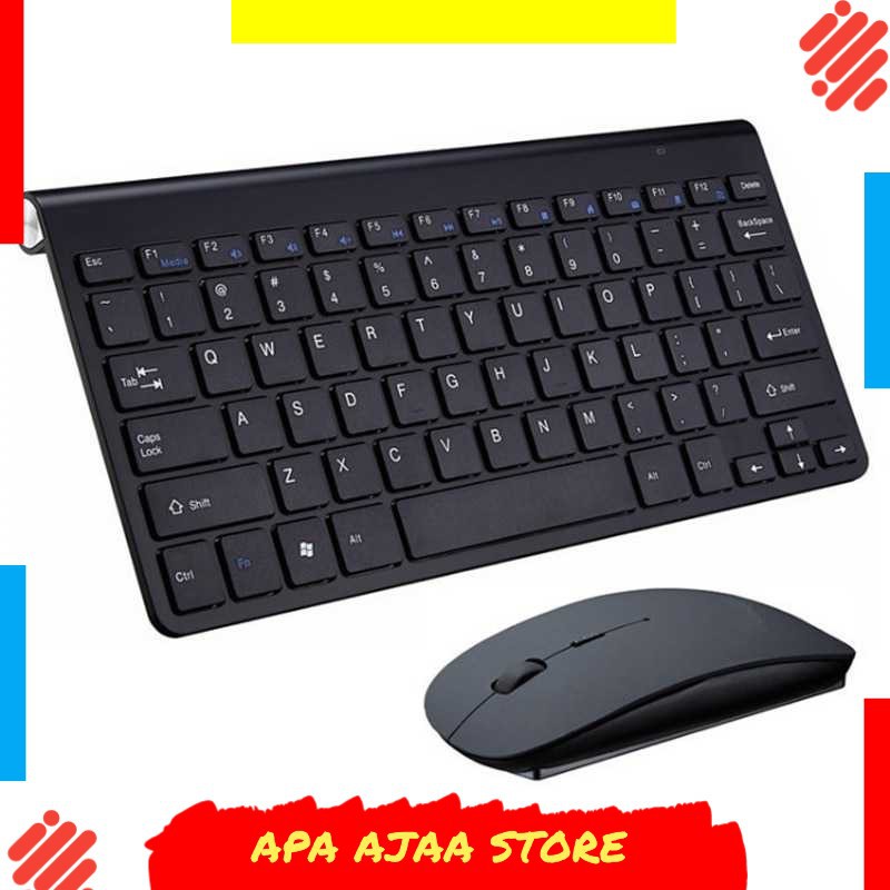 Hot Promo ! Kimsnot Wireless Keyboard Mouse Combo 2.4G - JP106