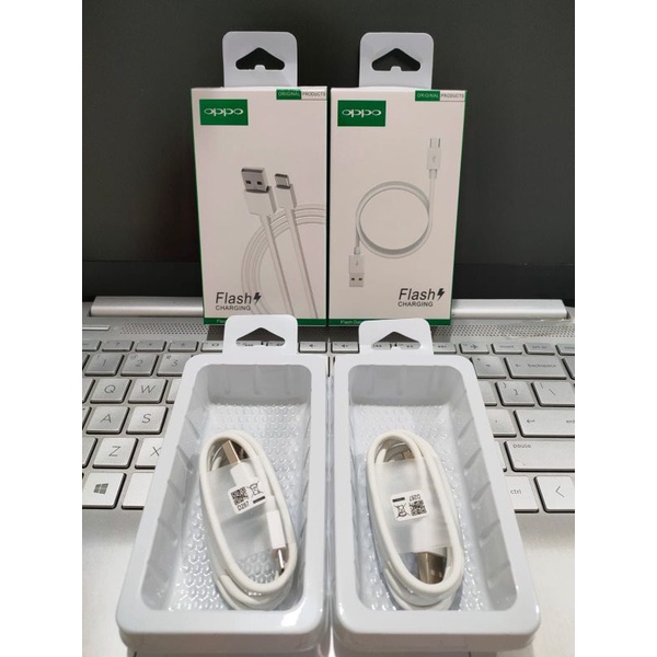 KABEL DATA OPPO VOOC ORIGINAL 100% FAST CHARGING 2A